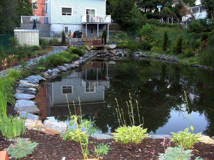Aménagement paysager, Estrie